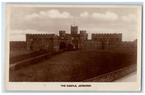 c1920's Castle View Jedburgh Scotland United Kingdom RPPC Photo Postcard