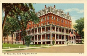 VT - Montpelier. Pavilion Hotel