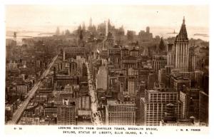  New York City , Looking South from Chrysler Tower , RPC