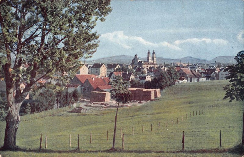 B120 Germany Kempten im Allgaeu vintage postcard