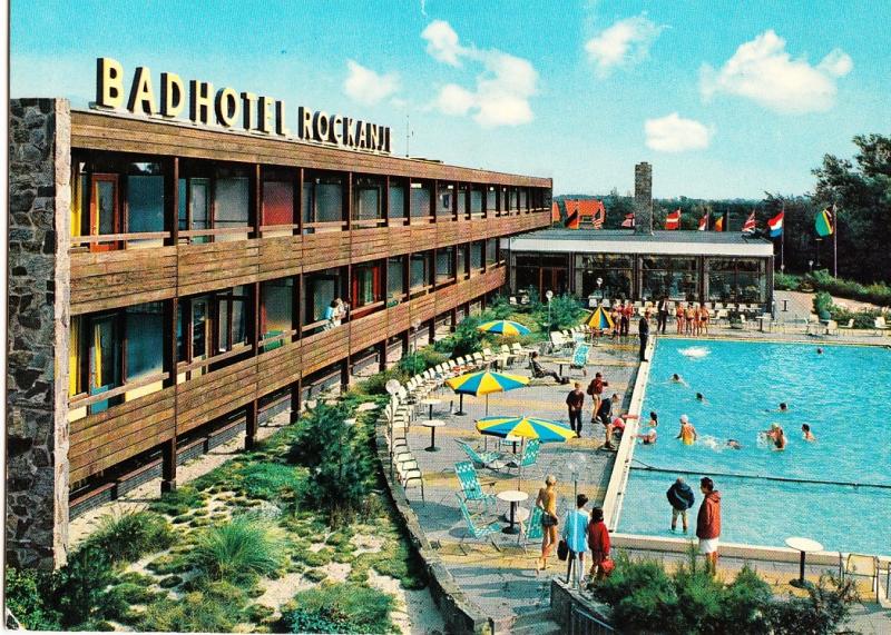 Netherlands, Holland, Badhotel ROCKANJE, used Postcard