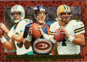 1999 Donruss Football Card Dan Marino John Elway Brett Favre sk9545