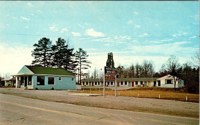 Helenwood, TN Tennessee  DIXIE MOTEL  Scott County  ROADSIDE  ca1960's Postcard