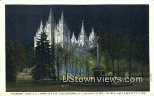 Mormon Temple - Salt Lake City, Utah UT  