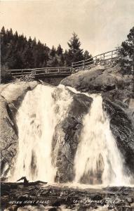 F29/ Colorado Springs RPPC Postcard c1930s Helen Hunt Falls Waterfall