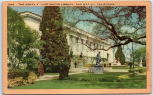 M-2196 The Henry E Huntington Library San Marino California