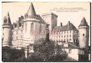 Old Postcard From Around Angouleme Chateau De La Rocehfoucauld