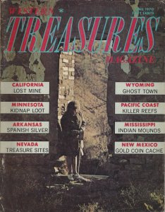 Western Treasures Vintage June 1970 Magazine