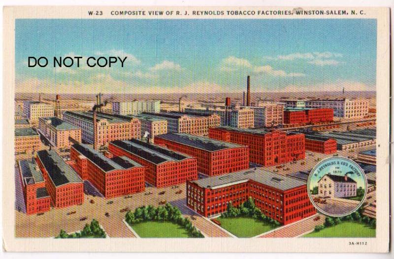 R.J.Reynolds Tobacco Factories, Winston-Salem NC