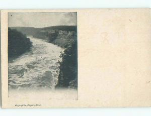 Unused Pre-1907 NIAGARA RIVER Niagara Falls New York NY n5346