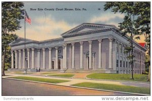 Pennsylvania Erie New Erie County Court House 1941