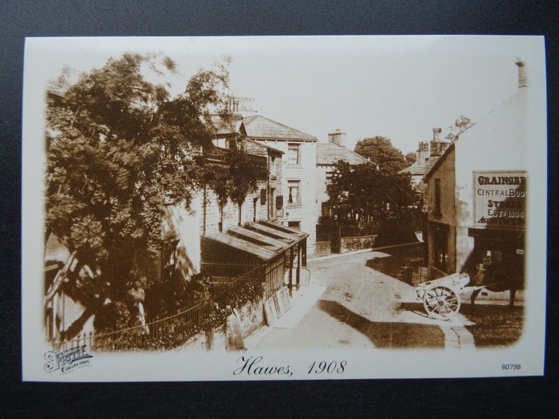 North Yorkshire Wensleydale 4 x HAWES Reproduction Postcard 1908 / 1924 by Frith