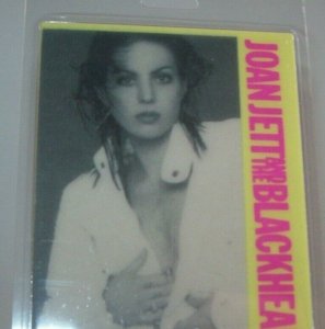 Joan Jett And The Blackhearts Backstage VIP Pass Tour Punk New Wave Hit List '90