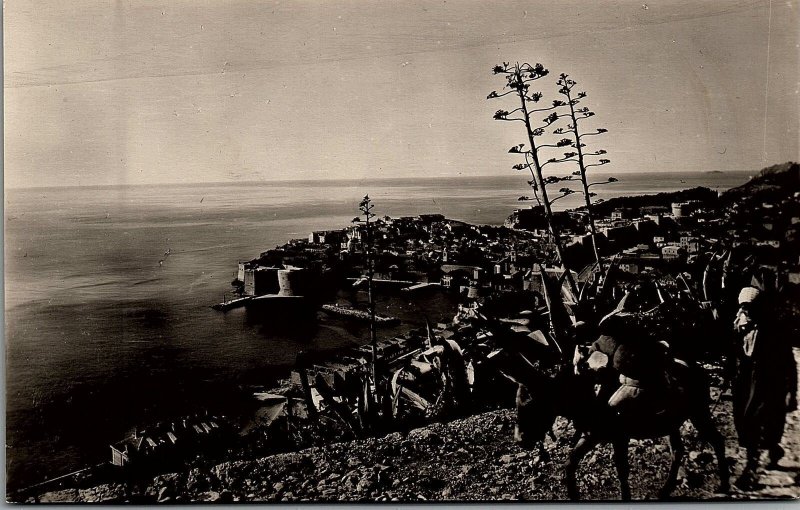 1930s LOVRIJENAC FORTRESS DUBBOVNIK CROATIA POSTCARD 26-200