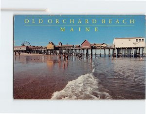 Postcard The Pier Old Orchard Beach Maine USA