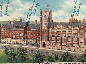 Postcard Teacher's College in New York, NY.    T3