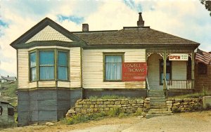 J34/ Victor Colorado Postcard Chrome Lowell Thomas' Boyhood Home  87