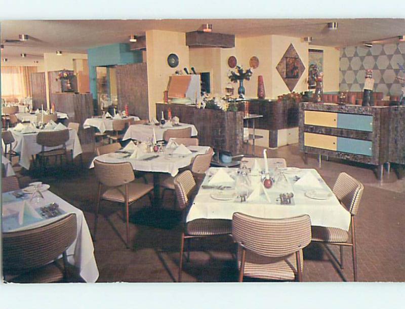 Unused Pre-1980 BERTELLO DINING LOUNGE RESTAURANT Banff ALBERTA hs4325