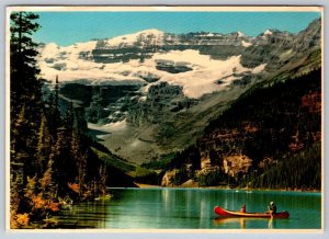 Lake Louise Banff National Park, 1980 Don Harmon Postcard, Alberta Slogan Cancel