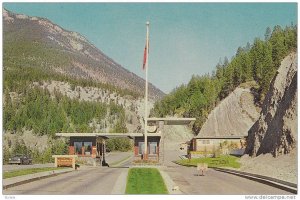 The Colorful Kootenay Series, Entrance to Kootenay National Park, British Col...