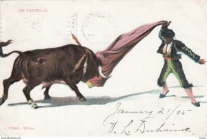 Bull Fighting ; Un Capotazo , 1905