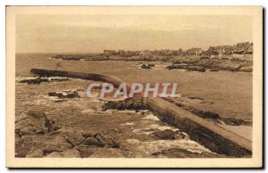 Old Postcard Bourg de Batz The pier