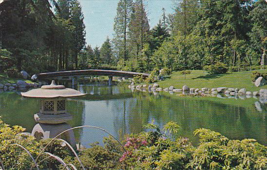 Canada Nitobe Gardens University Grounds Vancouver British Columbia