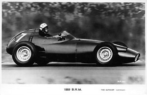 1959 BRM, Jakim Bonnier Winning the 1959 Dutch Grand Prix Auto Racing, Race C...