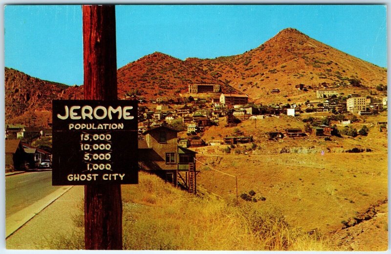 c1960s Jerome, AZ Abandoned Mining Camp Town Town Gold Copper Silver Ghost A303