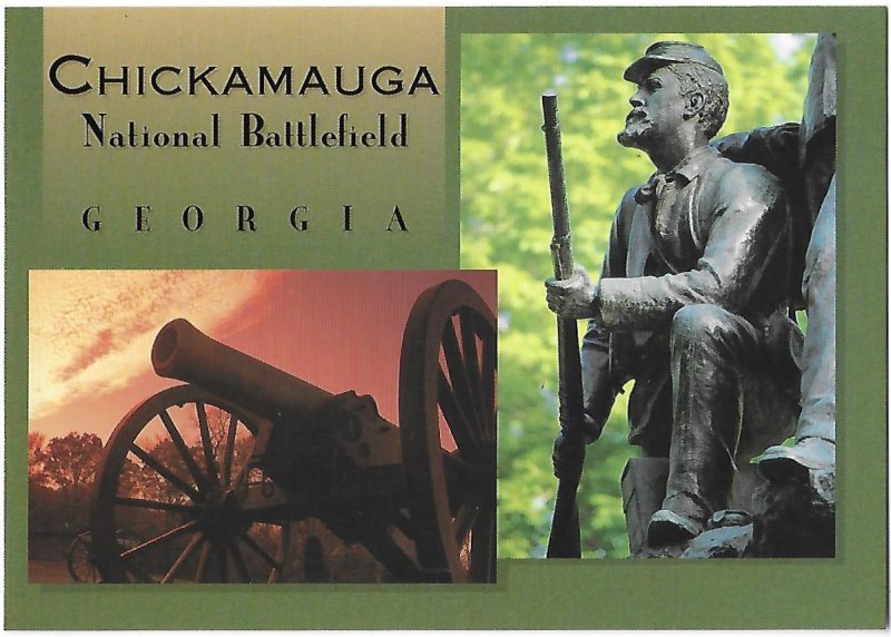 Chickamauga National Civil War Battlefield Georgia   4 by 6