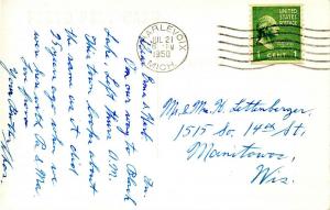 MI - Charlevoix. Winter Scene.      *RPPC