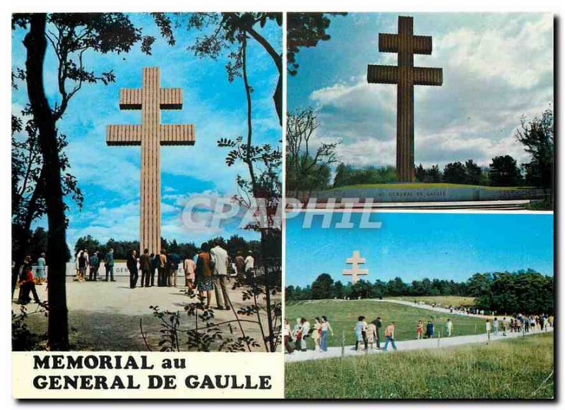 Modern Postcard Colombey les Deux Eglises Memorial erected to the memory of G...