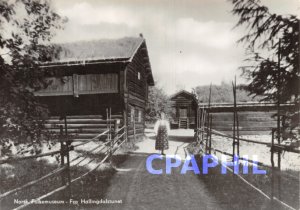 Postcard Modern Norwegian Folk Museum Fra Hallingdalstunet