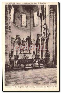 Old Postcard Chantelle Allier Chateau des Ducs de Bourbon