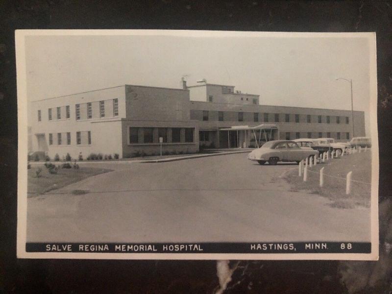 Mint Usa RPPC Real Picture Postcard Salve Regina Hospital Hastings MN