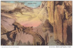 Sunset Falls Endless Caverns New Market Virginia Handcolored Albertype