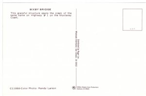 US    PC3291 BIXBY BRIDGE, MONTEREY COAST, C A