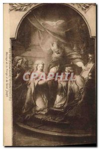 Old Postcard Van Loo Marriage of the Virgin and Saint Joseph