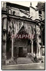 Modern Postcard Chaumont The Portal of L & # 39Eglise St Jean