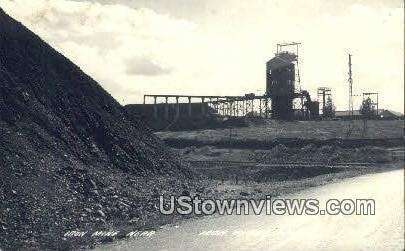 Real Photo - Iron Mine in Iron River, Nebraska