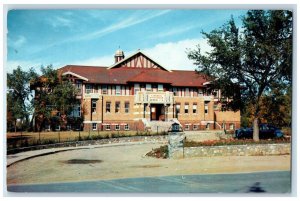 1967 Natatorium in Moose Jaw Saskatchewan Canada Vintage Posted Postcard