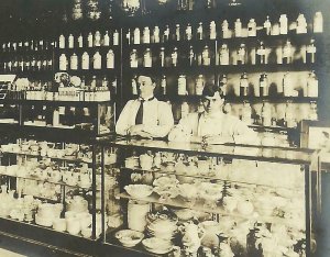 Pawnee City NEBRASKA RP 1908 INTERIOR GENERAL STORE nr Beatrice Humboldt Wymore