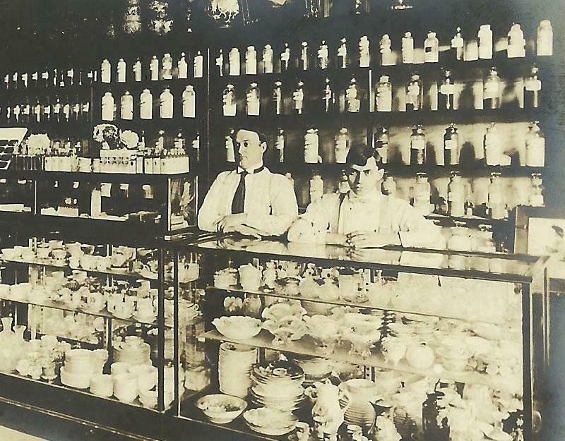 Pawnee City NEBRASKA RP 1908 INTERIOR GENERAL STORE nr Beatrice Humboldt Wymore