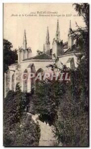 Postcard Old Bazas Apse of the cathedral