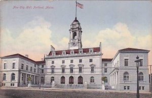 Maine Portland New City Hall 1913