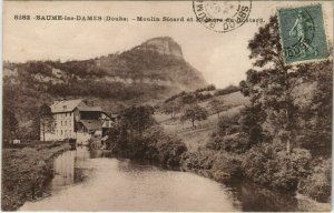 CPA BAUME-les-DAMES Moulin Sicard et Rochers du Chatard (1115369)