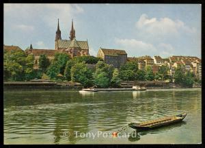 Basle, Rhine and Cathedral