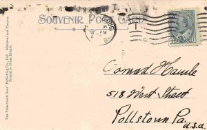 Quebec Multi View Best Wishes From Canada 1908 postcard