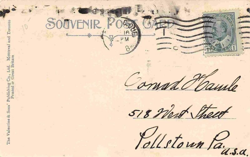 Quebec Multi View Best Wishes From Canada 1908 postcard