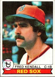 1979 Topps Baseball Card Fred Kendall Boston Red Sox